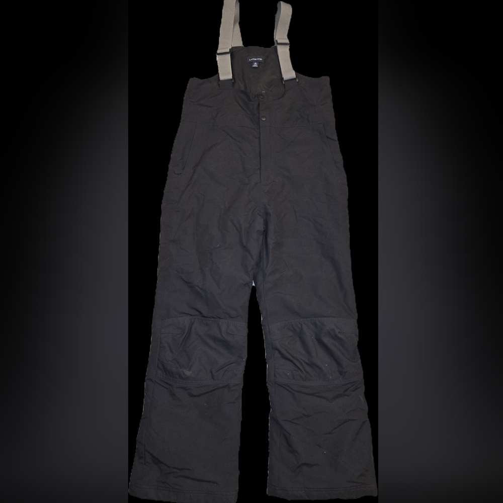 Lands' End Men's Black Cargo Pants